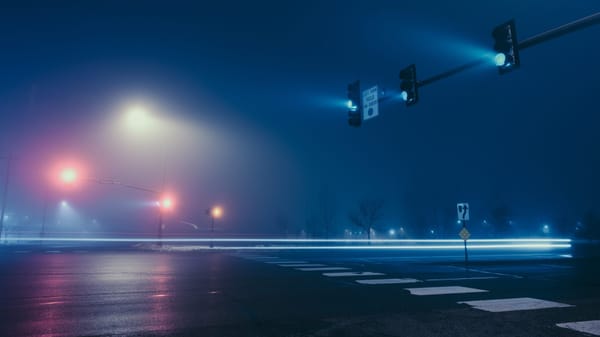 long exposure of intersection