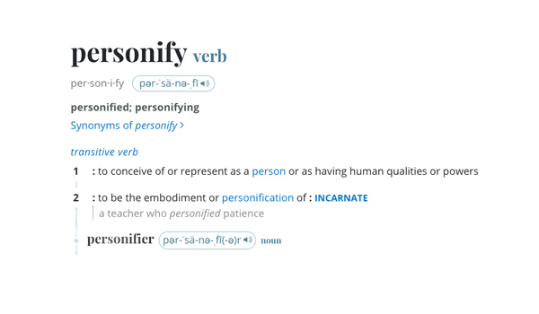 On Personifying AI
